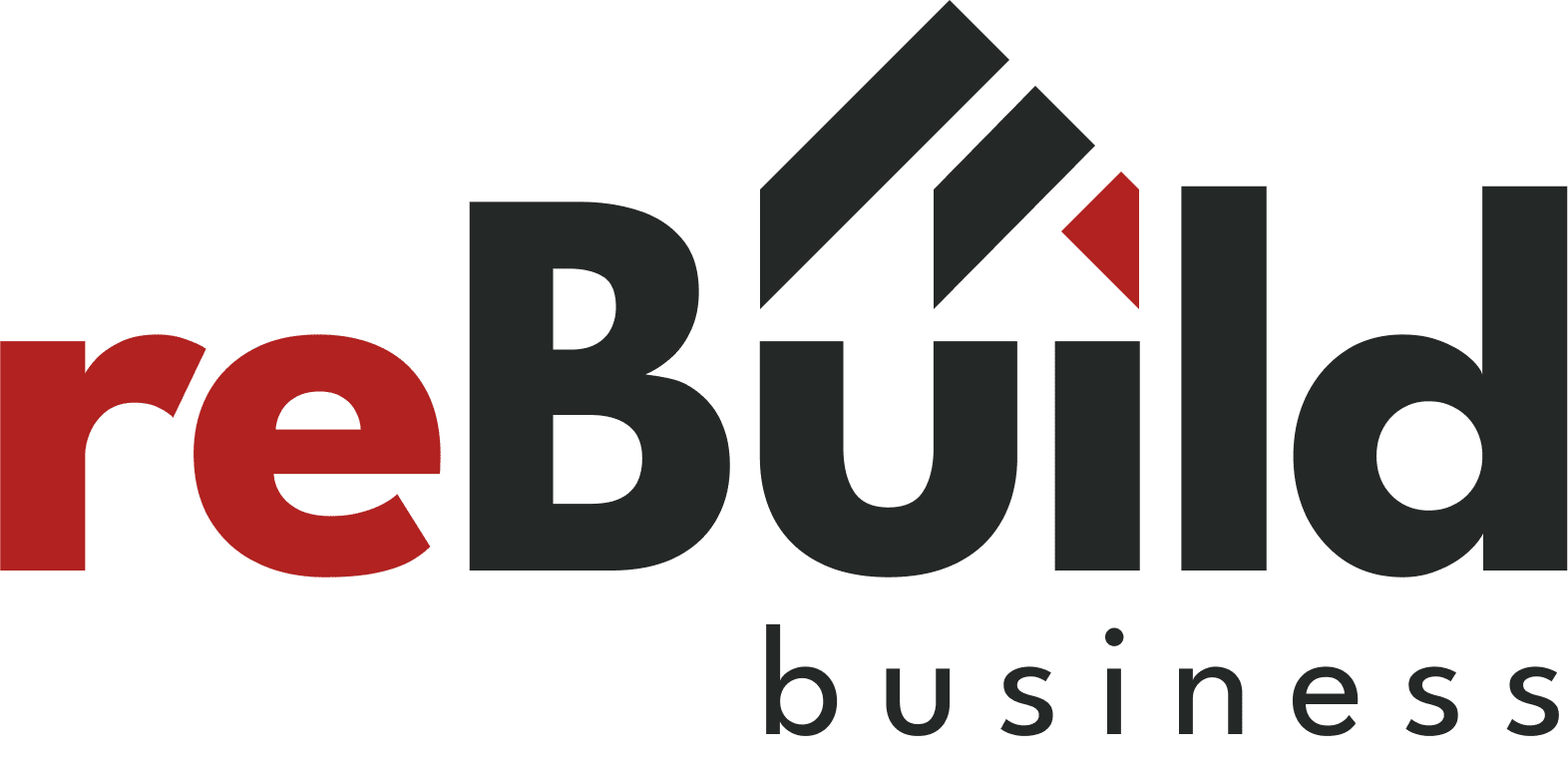 reBuild Business Logo Black Text